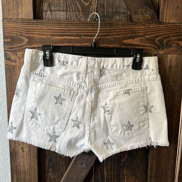 Current/Elliott The boyfriend shorts in
sugar with metallic Sz-25 - Picture 3 of 12